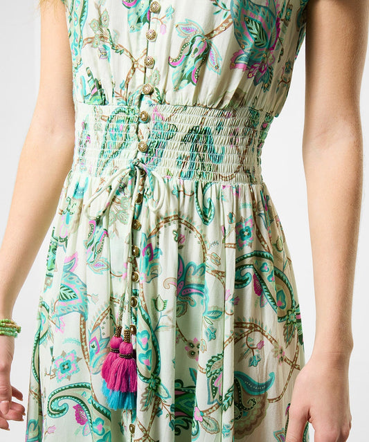 Helena Printed Maxi Dress (petite)