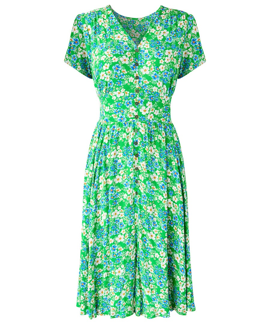 Summer Meadows Crinkle Dress
