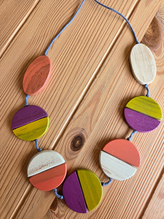 Wooden Statement Jewellery
