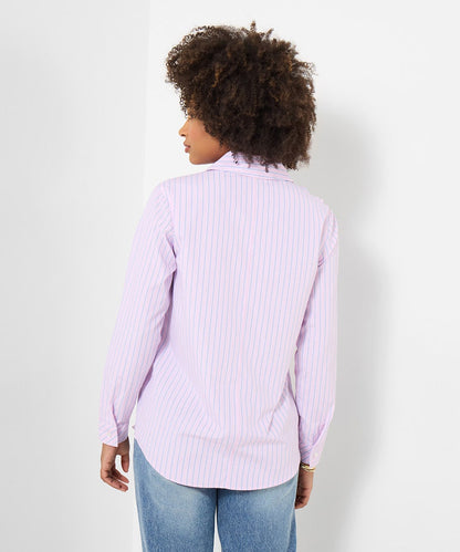 Fabulous Floral Stripe Shirt