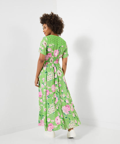 Flower Garden Maxi Dress (petite)