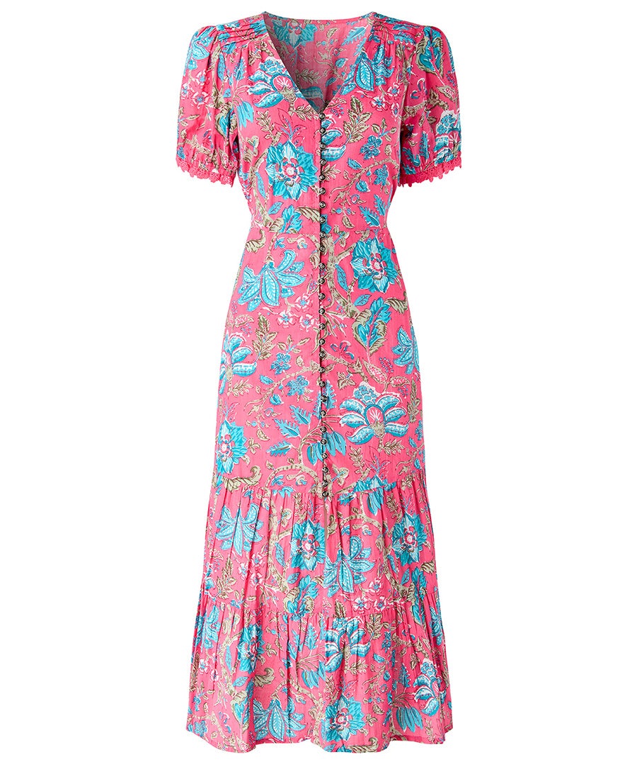 Lyla Cotton Printed Dress (petite)