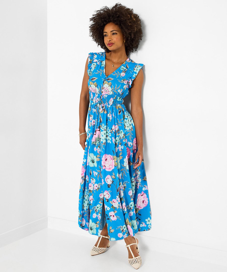 Millie Floral Maxi Dress (petite)