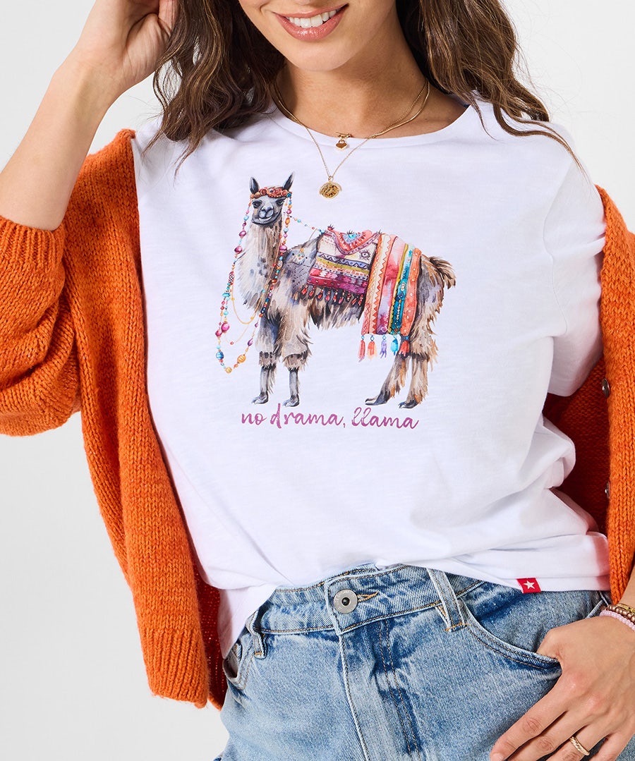 No Drama Llama Graphic Tee