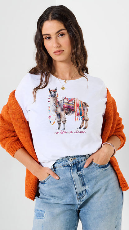 No Drama Llama Graphic Tee