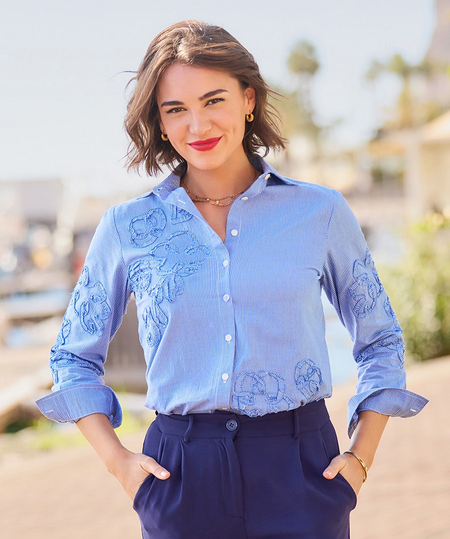 Rebecca Applique Shirt