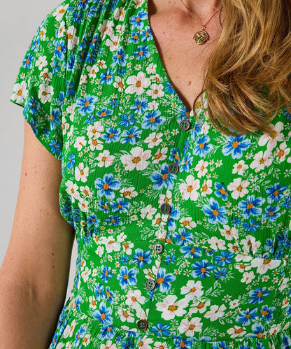Summer Meadows Crinkle Dress