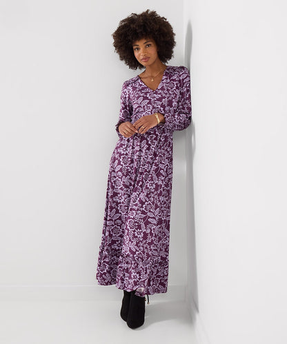 Thea Long Sleeve Jersey Maxi Dress Petite