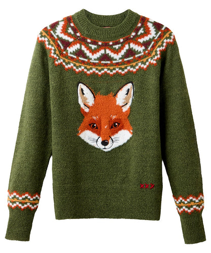 Fantastic Fox Embroidered Jumper