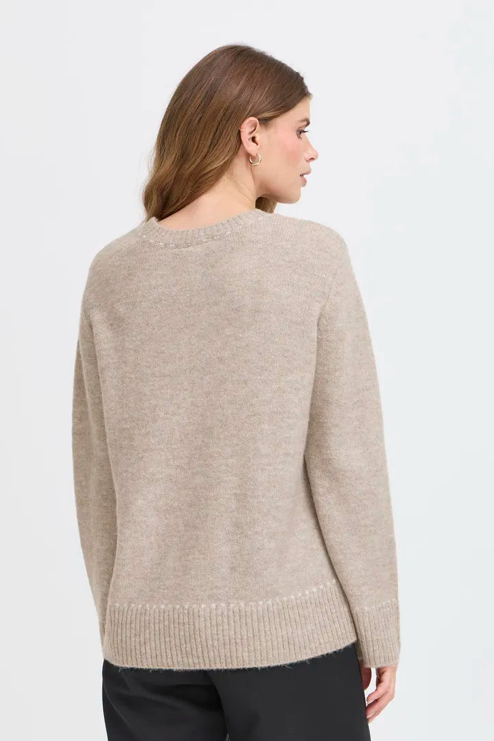 BEIGESOFT KNIT JUMPER