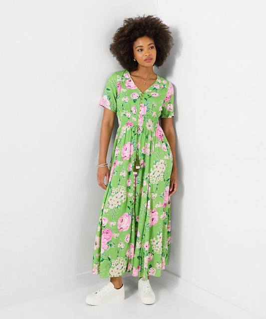 Flower Garden Maxi Dress