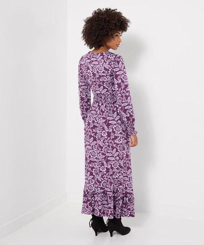 Thea Long Sleeve Jersey Maxi Dress Petite
