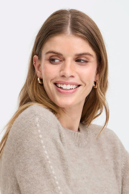 BEIGESOFT KNIT JUMPER