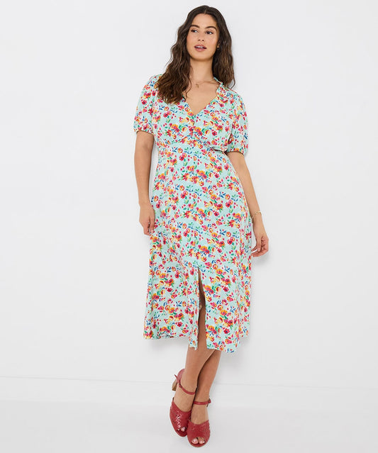 Francesca Floral Tea Dress