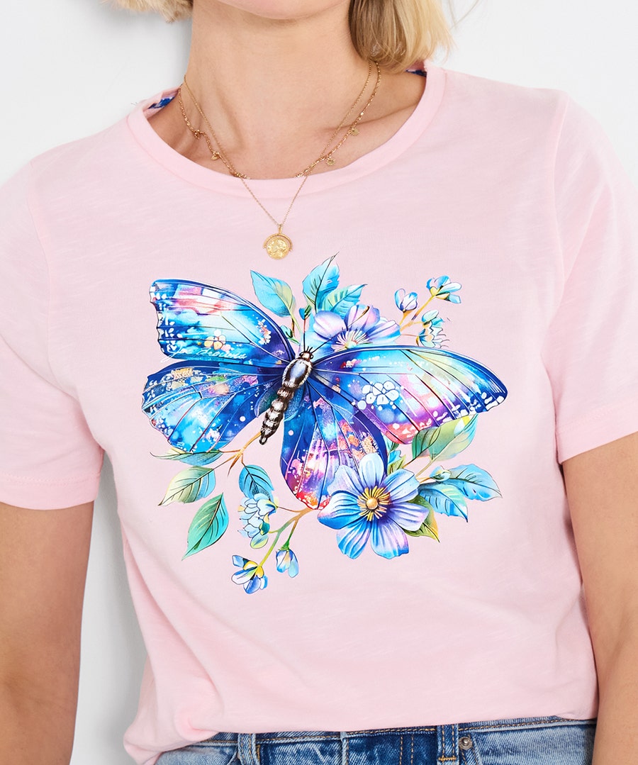 Beautiful Butterfly Graphic Tee
