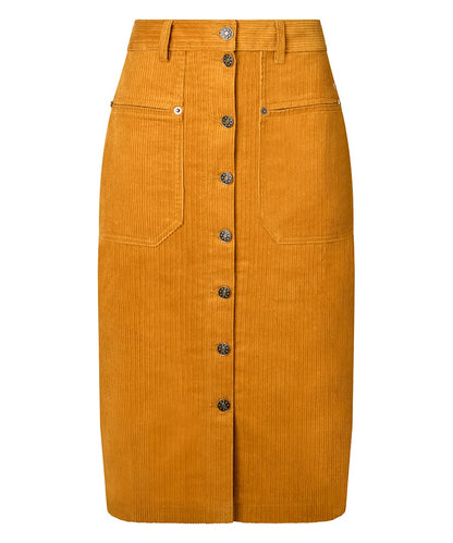 Rosie Cord Midi Skirt