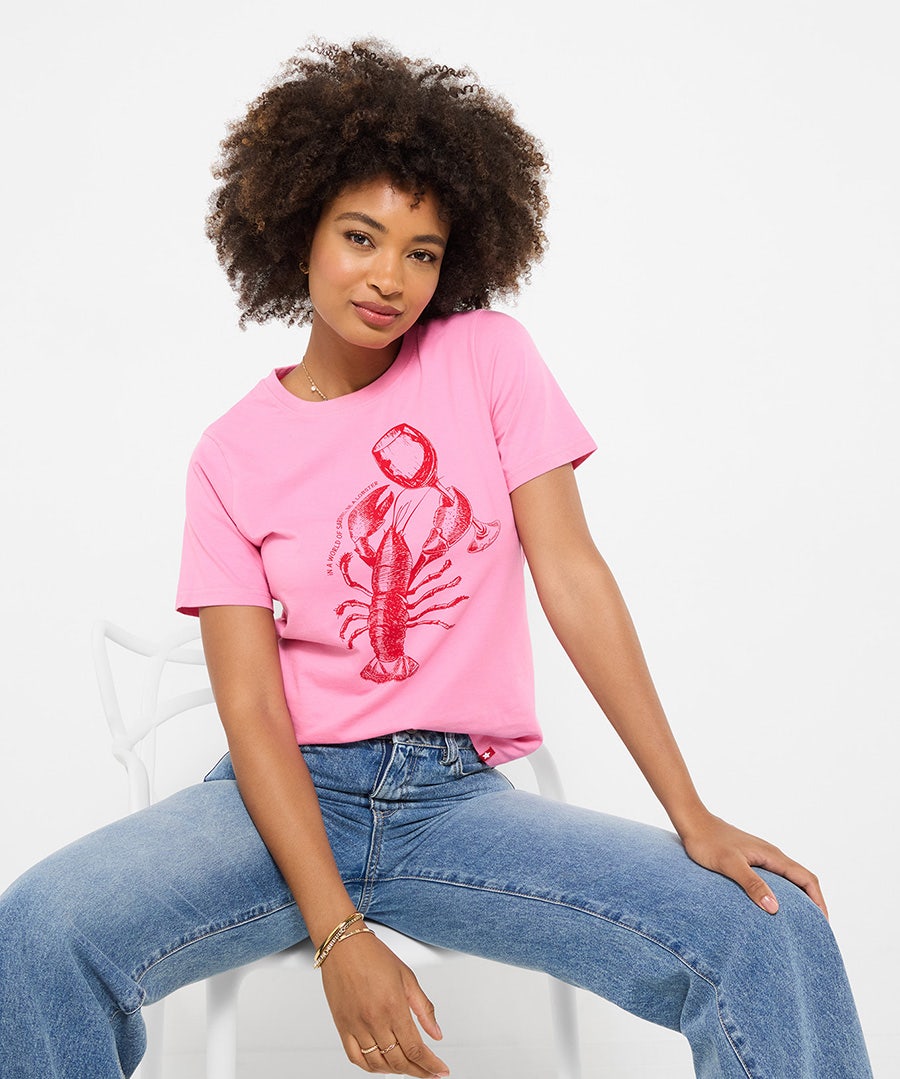 Be A Lobster Graphic Tee