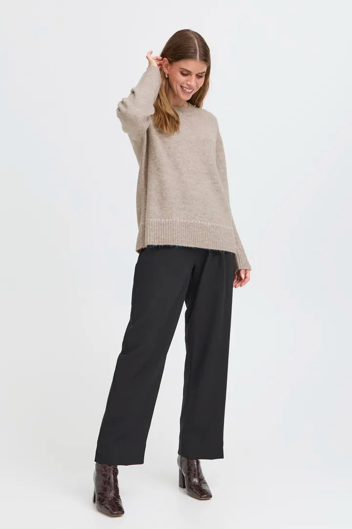 BEIGESOFT KNIT JUMPER