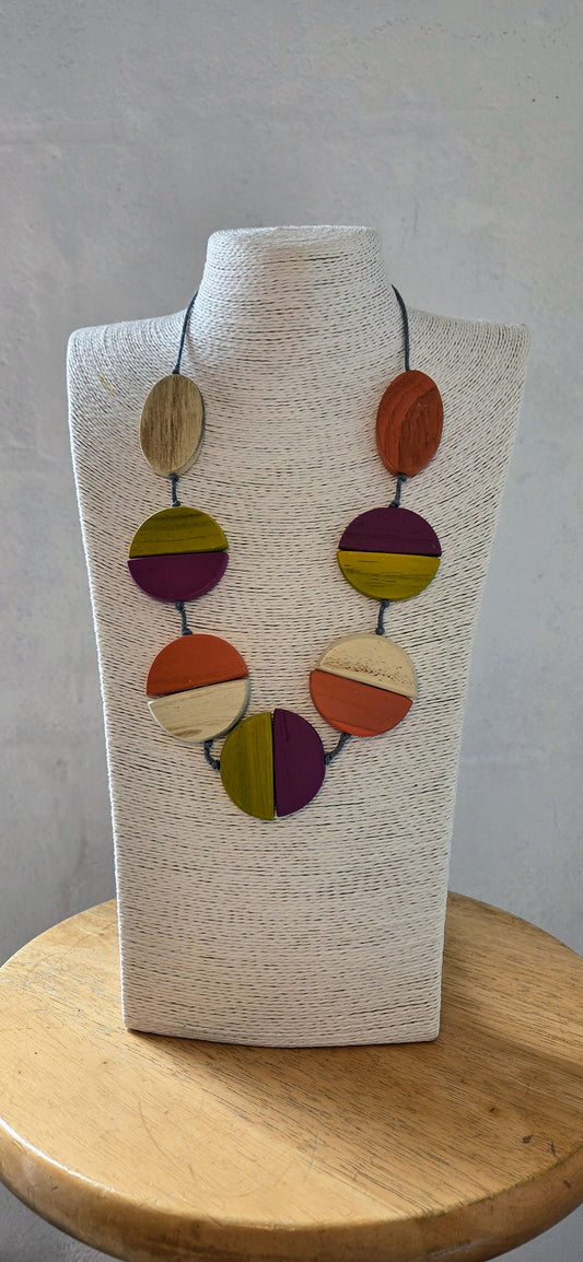 Wooden Statement Jewellery