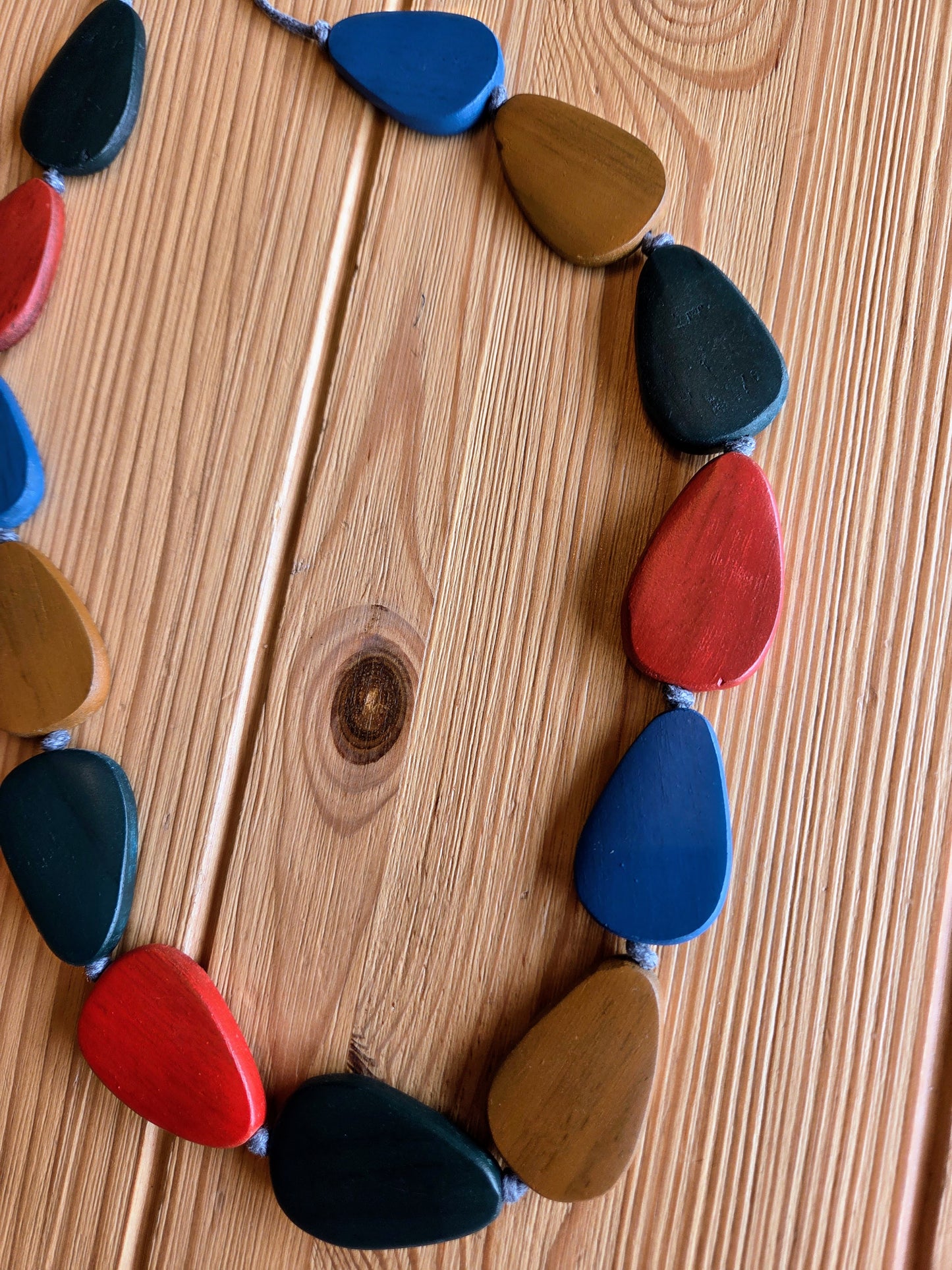 Wooden Statement Jewellery