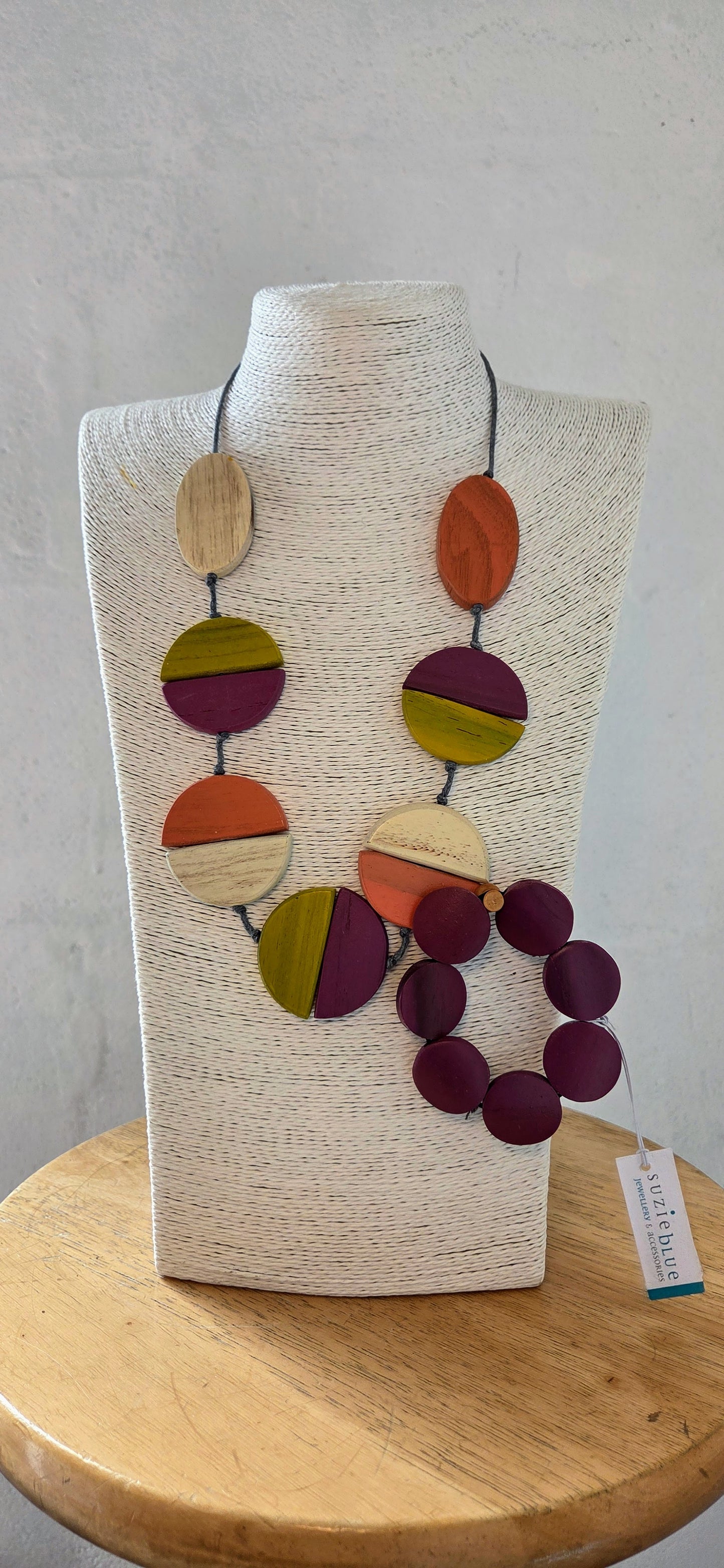 Wooden Statement Jewellery