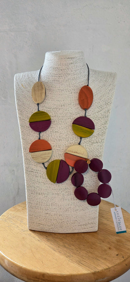 Wooden Statement Jewellery
